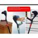 Canes Forearm Crutches 1 Pair (2 Units) - Lightweight Arm Cuff Crutch - Adjustable Ergonomic Heavy Duty for Standard and Tall Adults - Comfortable Gray (Color : Black) Prosperous Orange - Buy Online on GoSupps.com