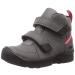 KEEN Unisex-Child Hikeport 2 Mid Height Strap Waterproof Hiking Boot Little Kid (4-8 Years) 8 Little Kid Magnet/Red Carpet