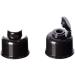 Ericotry 300ml Plastic Refillable Bottles - Cosmetic Containers with Black Hinged Lid for DIY Beauty Makeup Essential Oils Shampoo & Shower Gel (Set of 3) - Buy Online on GoSupps.com
