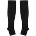 JHKJ Compression Socks for Men & Women - Open Toe Knee High Leg Support with Zipper - Black L/XL - Buy Online on GoSupps.com