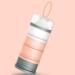 Kaptin Non-Spill Portable Baby Milk Powder Dispenser - BPA Free Snack Container (Pink) | 4 Feeds - Buy Online on GoSupps.com