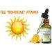 High-Potency Vitamin D3 Liquid Drops 10000 IU - Bone Strength & Immune Booster - Orange Flavor - 30 Servings - Buy Online on GoSupps.com
