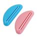 Anncus DHDL!2 Pcs Blue Pink Plastic Toothpaste Creams Gels Squeezer Tool