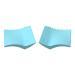 2x 2 in 1 Silicone Eyelash Stamper Quick Stencils Guide Lower Eyelash Stamper for Professionals Blue