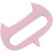 Fomiyes 2-in-1 Acupuncture Hand Massager | Comfortable Silicone Head Massage Device | Portable Hair Brush & Peousgel Pink Handy Massager - Buy Online on GoSupps.com