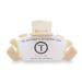 TELETIES - Tiny Hair Clip - Strong Grip, Bendable Teeth, Comfortable Curved Design - Ideal for Thin Hair, Kids, Half-up Hairstyles - For All Hair Textures - Almond Beige