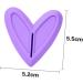 FRCOLOR Rasoir Intime Pour Femme Tondeuse Bikini Plastique Et Silicone Forme C ur Outil De Rasage Cheveux 5.5*5.2*0.5cm Image 1 - Buy Online on GoSupps.com