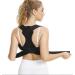 Back Posture Corrector for Men & Women - Adjustable Breathable Upper Back Brace - X-Large Black Posture Straightener - Buy Online on GoSupps.com