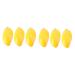 HOMSFOU 6 Pcs Fake Fruit Fruit Model Model Fruit Ornament Fruit Desk Decorations Fruit Photography Props Decor for Kitchen Simulated Fruit Creative Playthings Models Mango Toy Yellowx2pcs Mx2pcs