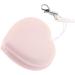 LOGOFUN Heart Shaped Lens Cleaner | Portable Screen Wipe & Adorable Bag Pendant - Pink - Buy Online on GoSupps.com