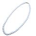 HAODUOO Necklaces For Women 8Mm Simulated Chain Necklace Collier Femme Choker Wedding Bridal Jewelry Party Gifts