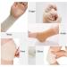VNDEFUL 6 Rolls Self-Adherent Pressure Wrap Bandage Rolls - 1Inch X 5Yards for Sports Injuries - Wrist and Ankle Support (Random Color) - Buy Online on GoSupps.com