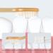 Moteerllu Baby Silicone Toothbrush Set | BPA Free 0-3 Years Infant Toddler Oral Care Kit with Cup | 360 Degree Baby Toothbrush for Training Teeth | Baby Oral Cleaning Brushes Included - Buy Online on GoSupps.com