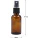 TOPSKY 12 30ml UV-Resistant Glass Spray Bottles - Fine Atomizer for Essential Oils Perfumes & Hair Care (Brown) - Ideal for International Shipping - Buy Online on GoSupps.com