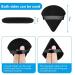 Ainiv 4PCS Black Cotton Soft Triangle Wedge Makeup Powder Puffs - Ideal for Loose Powder & Mineral Powder - Cosmetic Foundation Sponge Tool - Buy Online on GoSupps.com