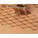Brass Basket Weave Leather Stamp Tool for Crafting and Carving - #261 - Buy Online on GoSupps.com