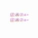 MISUD Purple French Tip Glue-On Fake Toenails with Rhinestone Design - 24 Pack - Buy Online on GoSupps.com