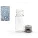 6 Refillable 10ml Transparent Plastic Bottles with Aluminum Screw Caps - Travel Containers for Essential Oils Powders and Creams - Buy Online on GoSupps.com