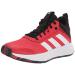 adidas Men's Own The Game Basketball Shoe 9 Vivid Red/White/Core Black