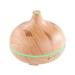 Carlo Milano diffuser: aroma diffuser & humidifier wood look LED color changer 300 ml (aroma diffuse wood humidifier wood look air conditioning)