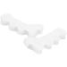 Soft Gel Toe Separator for Bunion Correction and Pain Relief - Reusable Toe Spacer for Women, Men, and Adults (White) - Buy Online on GoSupps.com