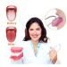 YIBIDINAY Tongue Scraper Cleaner - Surgical Grade Stainless Steel - Professional Dental Kit for Adults - Eliminate Bad Breath - Non-synthetic Grip - 2 Pack - Buy Online on GoSupps.com
