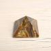 Natural Tiger Eye Quartz Crystal Pyramid Gemstone Pyramid Polished Quartz Crystals Pyramid for Home Decoration Natural Luster - Buy Online on GoSupps.com