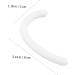 Minkissy 20 Pairs Anti-Snag Ear Hooks | Reusable Silicone Mask Bracket & Tube Holder | White Ear Protectors for Stress Relief - Buy Online on GoSupps.com