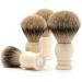 M HLE Classic Series Silvertip Badger Shaving Brush L - Precious Resin Ivory | Buy Internationally - Buy Online on GoSupps.com