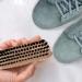 Gentle Suede Cleaning Brush by Klenblu - Soft Bristle Wooden Shoe Care Brush for Suede, Nubuck, Canvas - Ideal for Primeknit & Delicate Textiles | 1 Pack - Buy Online on GoSupps.com