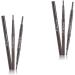 FOMIYES 2pcs 2 1 Eyebrow Pen Eyebrow Makeup Eyebrow Pencil Waterproof Eyebrow Brush Makeup Tools - Buy Online on GoSupps.com