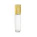 HeiHy 5pcs 10ml Empty Roller Bottles Essential Oils Bottles Roller Ball Glass Bottles with Bamboo Lid