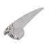 YUYTE Hair Parting Tool Finger Pinky Parting Tool for Braids Selecting Tool Sectioning Ring parting Ring for Braiding Curling and Quick Installation of Human Hair Extensions(Silver)