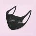 Unisex Black Dust Cotton Face Mask Reusable Washable (Black) - Buy Online on GoSupps.com