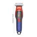 Home Speed Adjustable Electric Hair Clipper - Intelligent Digital Display 14.5cm Orange | Best for Hair Cutting - Buy Online on GoSupps.com