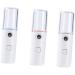 AUTSUPPL 1pc Sprayer Hydrating Humidifier Pore Cleaner Face Humifigier Handy Mist Sprayer Face Steamer White - Buy Online on GoSupps.com