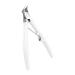 Multifunctional Toe For Thick Nails Ingrown Toenail Cuticle Nipper Trimmer Effective Cutter Tool Bright and White