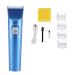Sweetness Professional Multifunction Hair Clipper Hair Trimmer Electric Beard Trimmer Brush Rechargeable Hair Trimmer Cutter-Blue