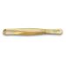 3 Claveles 12246 - Shaving tongs gold 9 cm crab tip
