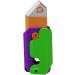 Cartoon Colorful Rechargeable Lighter Cool Flameless Lighter Windproof Flame Foldable Lighters Adjustable Candles Camping - Buy Online on GoSupps.com