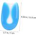 NOLITOY U-Shaped Heel Pads - 2 Pairs Silicone Insoles for Foot Care | Comfortable Half Yard Crash Pads for All Shoe Types - Buy Online on GoSupps.com
