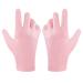 Healeved 1 Pair Whitening Moisturizing Gloves Dry Skin Gloves White Gloves Men Heel Moisturizing Gloves Cotton Gloves Mini Bottle Portable Lotion Dry Rough Skin Glove Sebs Soft Pink