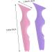 FRCOLOR 2pcs Silicone Beauty Ruler Lip Liner Eye Shadow Marscara Shadow Guide Template Eyelash Tool Face - Buy Online on GoSupps.com