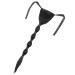 minkissy Lantern Bubble Braids Braid Extensions Hairpieces Curly Ponytail Extension for Black Women Drawstring Ponytail Clip Black Ponytail Extension Miss Headband High Temperature Wire Wig 45X11CM Black