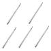 FRCOLOR Portable Lipstick Applicator 5pcs Double Ended Lipstick Brush Lip Aluminum Alloy Miss Beauty Products Lip Line Lip Mask Brush