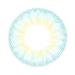 Matlens - EOS Colored contact lenses without strength circle lens mint aqua turquoise aster 2 lenses 1 contact lens container 1 care product 50ml