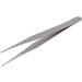 Duendhd 2X Stainless Steel Pointed Straight Tweezers 4.5 - High Precision for Eyebrows & Beauty Care - Silver - International Shipping Available - Buy Online on GoSupps.com