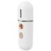 Vaporisateur Facial Brume Nano Portable Blanc Appareil Vapeur Faciale pour Soins de Beaut Visage Brumisateur Compact pour Bureau et Voyage Hydratation Peau D licate