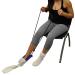 Sock Aid with Foam Handles Easy On and Off Stocking Slider Stocking Assist Daily Living Aid Tool Pull Up Assistance Help