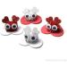 100pcs 18mm Round Wiggly Wobbly Googly Eyes Self-Adhesive Stickers - Decorate with Fun! - Buy Online on GoSupps.com
